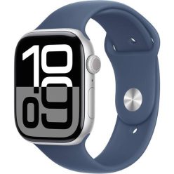   Watch Apple Watch Series 10 GPS 46mm Silver Aluminium Case with Sport Band M/L - Denim