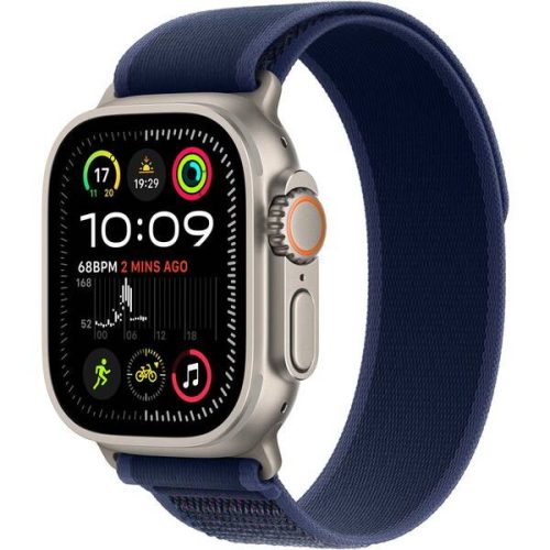 Watch Apple Watch Ultra 2 Natural LTE 49mm Titanium Case with Trail Loop M/L - Blue