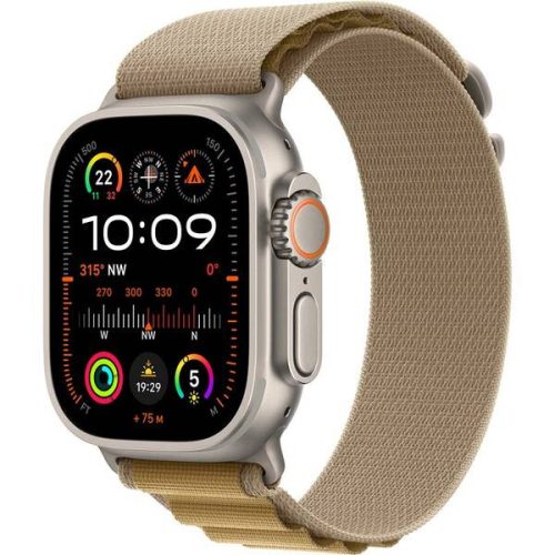Watch Apple Watch Ultra 2 Natural LTE 49mm Titanium Case with Alpine Loop M - Tan