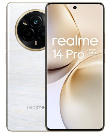 Realme 14 Pro 5G Dual Sim 8GB RAM 256GB - Pearl White