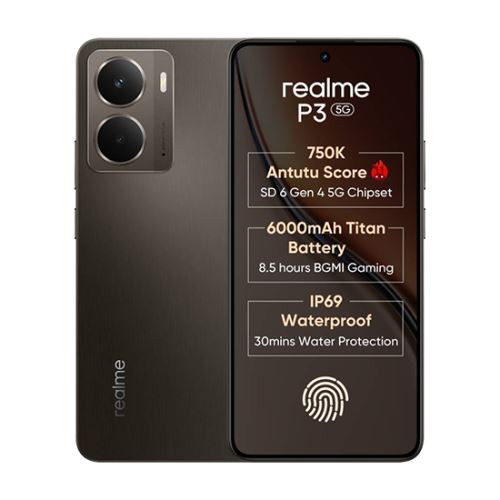 Realme P3 5G Dual Sim 8GB RAM 256GB - Grey