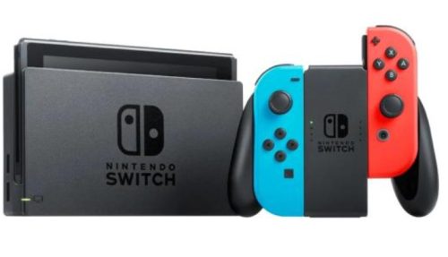 Nintendo Switch V2 Console Neon Red / Blue